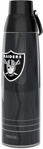 Tervis Venture Water Bottle NFL® New England Patriots - Full Speed Triple Walled Insulated Tumbler Travel Cup Keeps Drinks Cold & Hot, 26oz, Stainless Steel in Kuwait