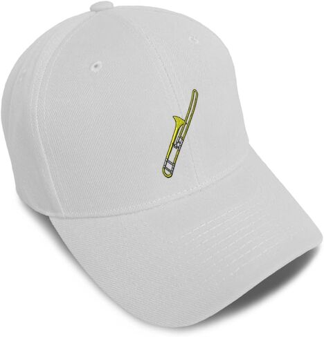 Custom Baseball Caps for Men & Women Embroidered Trombone Embroidery Ladies & Men Baseball Hats Acrylic in Saudi Arabia