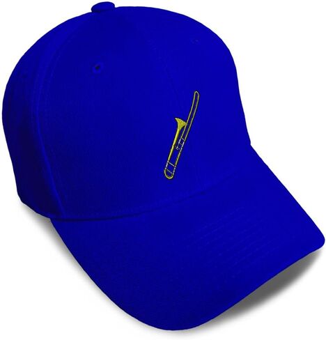 Custom Baseball Caps for Men & Women Embroidered Trombone Embroidery Ladies & Men Baseball Hats Acrylic in Saudi Arabia