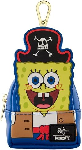 Loungefly SpongeBob SquarePants Mystery Mini Backpack Keychain Charm (ONE RANDOM KEYCHAIN - BLIND BOX) in Saudi Arabia