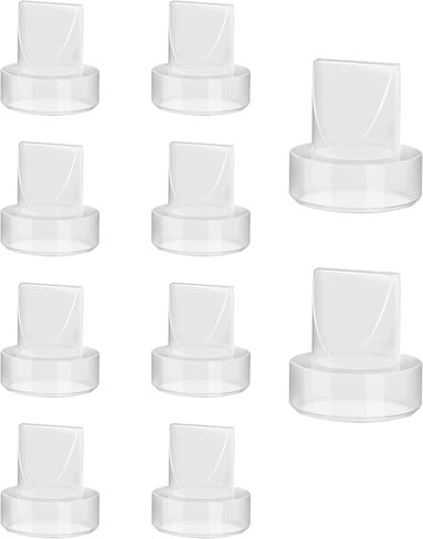 4 Pack Duckbill Valves and 2 Pack Silicone Diaphragm Compatiable with S9Pro / S12Pro Electric Breast Pump, Breast Pump Parts for momcozy, Replacement Pump Parts in Kuwait
