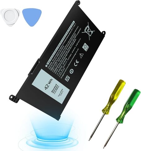 40WH M5Y1K استبدال بطارية الكمبيوتر المحمول لـ Dell Inspiron 14 15 17 5000 3000 Series 5758 5759 5755 3451 3558 5558 5559 3551 3567 5458 5756 5555 GXVJ3 in Saudi Arabia