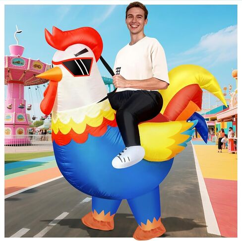 زي MIAOKE القابل للنفخ للبالغين، الهالوين، للحفلات التنكرية، الحفلات، المهرجانات، الكريسماس، للرجال والنساء in Kuwait