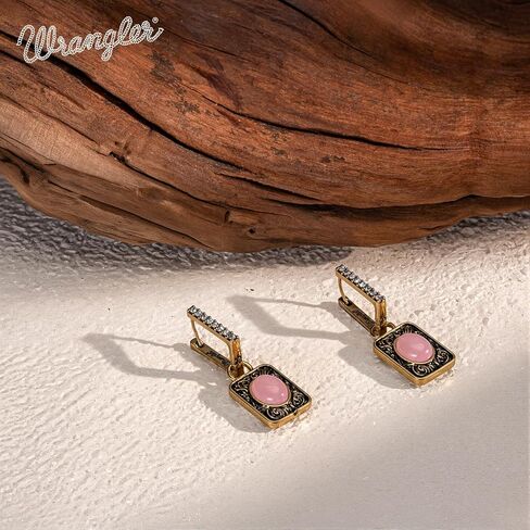 Montana West Wrangler Western Jewelry Set for Women Antique Gold Necklace and Earrings in Saudi Arabia