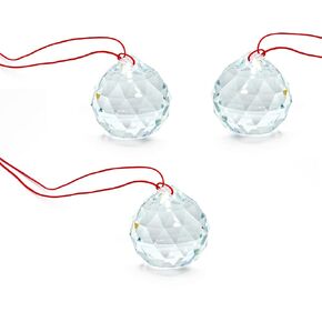 Good Shui Life® 40mm Feng Shui Clear Multifaceted Crystal Ball Kit for Energy Adjustment and Harmony in The Home and Office in Saudi Arabia