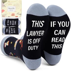 Lawyer Social Worker SLP RT Socks Gifts for Women Men Christmas Graduation Appreciation Gifts in Saudi Arabia