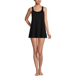 Lands' End Women's Scoop Neck Mini Swim Dress One Piece Swimsuit in Saudi Arabia