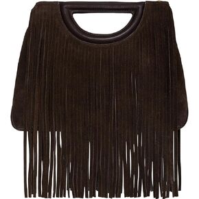 Rebecca Minkoff Fringe Crossbody Bag, Women's Leather Shoulder Handbag Purse in Kuwait