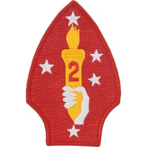 2nd Marine Division Full Color Dress Patch in Saudi Arabia