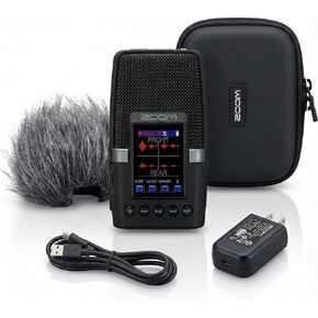 Zoom H2essential Multi-Mic Handy Recorder, 32-Bit Float, Portable Recorder, 3 Built-in Microphones, Mono, Stereo, and Surround Sound, Records to SD Card, USB Mic, for Music, Podcast, & More in Kuwait