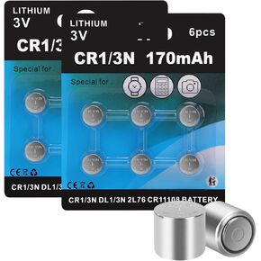 1/3N DL1/3N CR1/3N 2L76 5008LC CR11108 K58L 3V Lithium Battery for Dog Collar Laser Sights(6 Pack) in Saudi Arabia