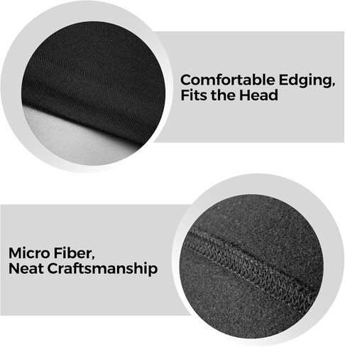 ROCKBROS Mens Skull Cap Beanie Warm Winter Cycling Caps Breathable Under Helmet Liner for Biking Motorcycling Running in Saudi Arabia