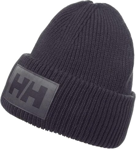 Helly-Hansen Unisex HH Box Beanie, 660 Black Grape, One Size in Saudi Arabia