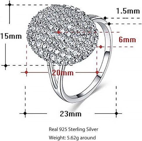 Moissanite Diamond sparkling Ring ~ TVD Twilight Bella Swan Engagement ring ~ Sterling Silver 925 for women ~ Twilight Saga Bella Swan's Ring in Saudi Arabia