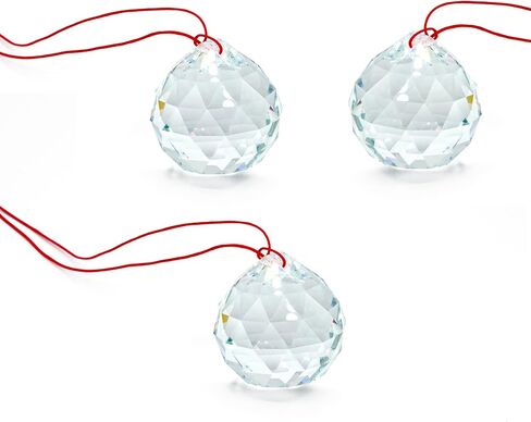 Good Shui Life® 40mm Feng Shui Clear Multifaceted Crystal Ball Kit for Energy Adjustment and Harmony in The Home and Office in Saudi Arabia