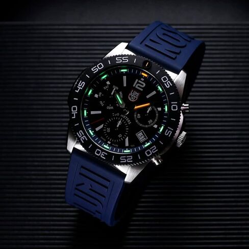 Luminox Pacific Diver Chronograph XS.3143 Mens Watch 44mm - Dive Watch in Blue/Black Date Function 200m Water Resistant Sapphire Glass in Saudi Arabia