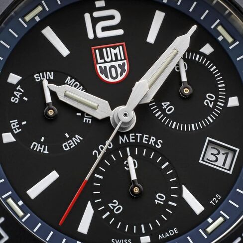 Luminox Pacific Diver Chronograph XS.3143 Mens Watch 44mm - Dive Watch in Blue/Black Date Function 200m Water Resistant Sapphire Glass in Saudi Arabia