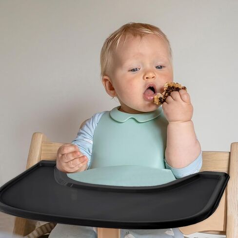 علبة كرسي عالية متوافقة مع كرسي Tripp Trapp Stokke مع سطح أملس وشفط قوي - مصنوع من البلاستيك الآمن من الطعام (BPA BPS BPF Lead and Phthalate Free) - White in Kuwait