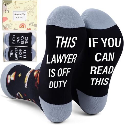 Lawyer Social Worker SLP RT Socks Gifts for Women Men Christmas Graduation Appreciation Gifts in Saudi Arabia