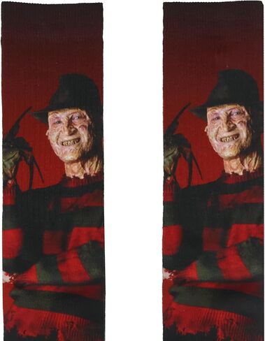 جوارب A Nightmare On Elm Street للرجال من Freddy Krueger مصنوعة من مادة التسامي تناسب مقاس الحذاء 8-12 in Kuwait