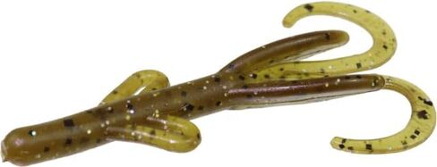 Zoom Tiny Brush Hog Mini Creature Bait, 15 Pack, 3in, Watermelon Candy, 055120X in Saudi Arabia