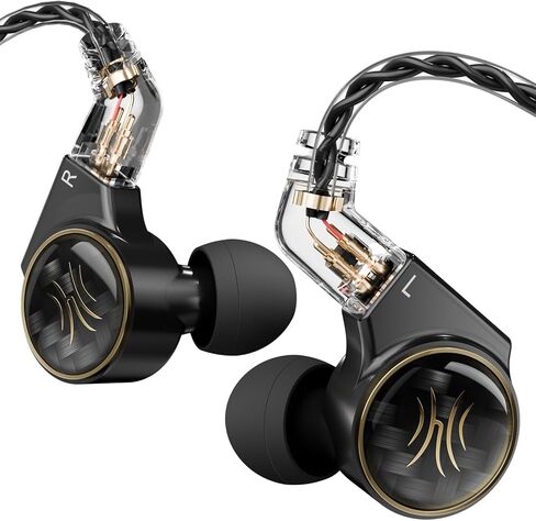 OneOdio Master 1 in-Ear Monitor Earphones - 1DD+1BA Hybrid Wired Earbuds, Hi-Fi Sound Quality, Wired Headphones for Musician, Gaming, Live Streaming(Type-C Audio Jack) in Saudi Arabia