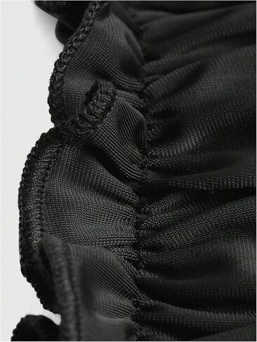 Verdusa Women's Goth Lace Up Cold Shoulder Corset Dress Renaissance Asymmetrical Flowy Dresses in Saudi Arabia