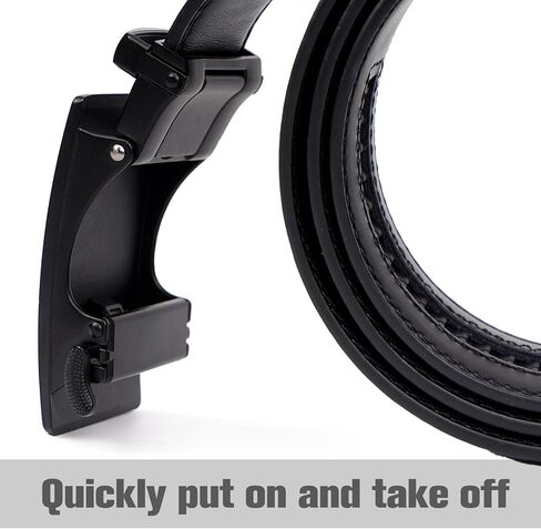 Mens Belt Ratchet Belt For Men Dress and Casual with Adjustable Buckle in Saudi Arabia