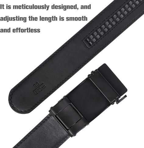 Mens Belt Ratchet Belt For Men Dress and Casual with Adjustable Buckle in Saudi Arabia