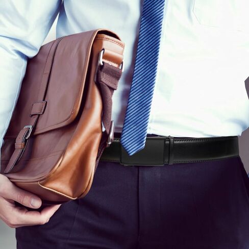 Mens Belt Ratchet Belt For Men Dress and Casual with Adjustable Buckle in Saudi Arabia