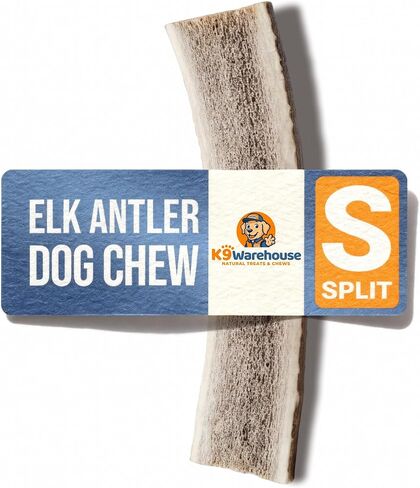 قرون الأيائل الطبيعية للكلاب - مضغ قرن الوعل الكلاب الممتاز - المضغات الطويلة الطويلة مثالية للمضغات العدوانية - مضغ الولايات المتحدة الآمن للمضغ للكلاب المتوسطة والكبيرة - 1 حزمة in Kuwait