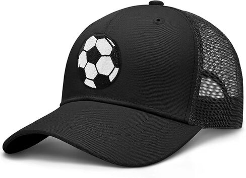 Cool Embroidered Pattern Baseball Cap,Adjustable Fit Trucker Caps,Quick-Dry Comfort Gift for Men Women Accessory-Black in Saudi Arabia