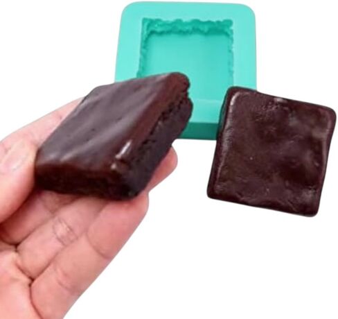 Brownie | Soap | Candle | Mold for Wax | Mold for Resin MS2021 (General Purpose) NC100 in Saudi Arabia