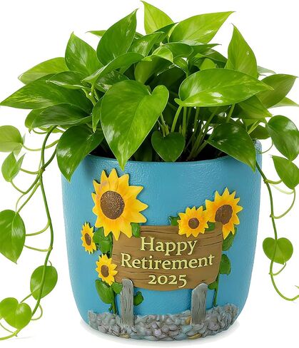 Gardening Gifts for Women: 5.3in Plant Gifts for Plant Lovers - Plant Mom Gifts for Gardener - Plant Pot Garden Gifts for Mom Friends Lady Birthday Mothers Day in Kuwait