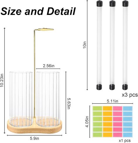 حامل عصي البخور 2 في 1 مع مساحة تخزين، حامل بخور للتعليق رأسًا على عقب مع جهاز التقاط الرماد الزجاجي ومنظم أعواد البخور لديكور المنزل والتأمل واليوجا in Kuwait