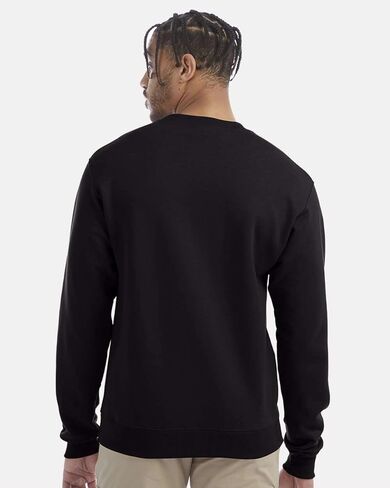 Champion Mens Powerblend Crewneck Sweatshirt, XL, Stone Grey in Saudi Arabia