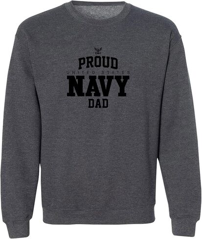 Zerogravitee Proud الولايات المتحدة البحرية DAD Crewneck سويت شيرت in Saudi Arabia