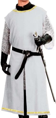 SUNLEXA Medieval Knight Viking Tunic cosplay Halloween costume Shirts Men's Costumes Renaissance Surcoat Tabard LARP (S-6XL) in Saudi Arabia