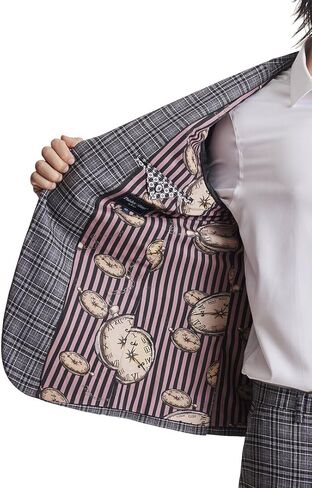 Paisley & Gray Mens Dover Notch Slim Fit Jacket, 42R in Saudi Arabia