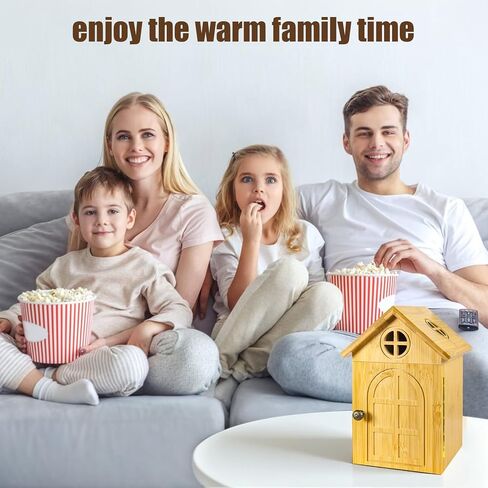 Family Time Phone Organizer — Bamboo Phone Storage Box with Charging Ports, Holds Up to 6 Phones Self-Discipline Phone Holder Helps Children and Adults Regain Focus in Saudi Arabia