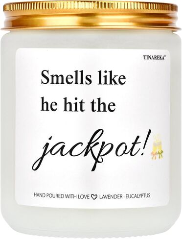 Engagement Gifts for Couples – Lavender Scented Soy Wax Candle, Romantic Engaged Gifts for Women, Bride to Be, Fiance, or Future Mrs, Perfect Engagement Party Decoration in Saudi Arabia