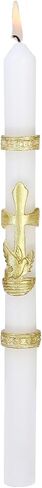 Baptism Candle for Boys Girls - Baptismal Candles Catholic for Baptism - Velas para Bautizo de Niño - Velas de Bautizo in Saudi Arabia
