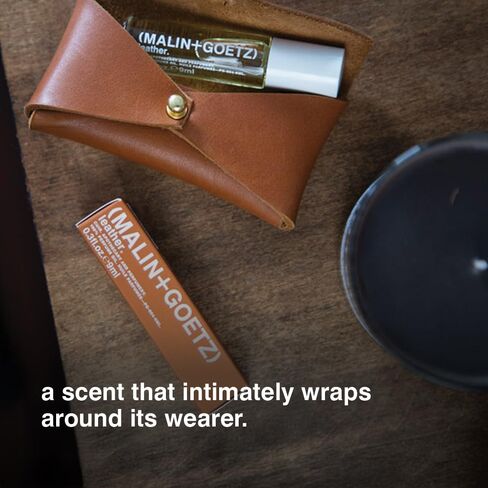 MALIN+GOETZ Leather Perfume Oil + Scented Candle Set | Vegan & Cruelty-Free | notes of nostalgia in Saudi Arabia