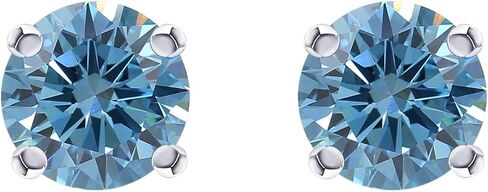 Classic 4 Prong Diamond Stud Earrings for Women in Saudi Arabia
