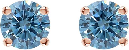 Classic 4 Prong Diamond Stud Earrings for Women in Saudi Arabia