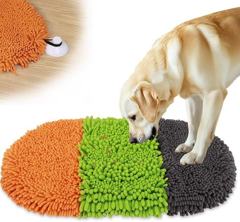 Snuffle Mat for Dogs – Pet Washable Slow Food Toy, Mental Stimulation Mat to Reduce Boredom（24"*16"） in Saudi Arabia