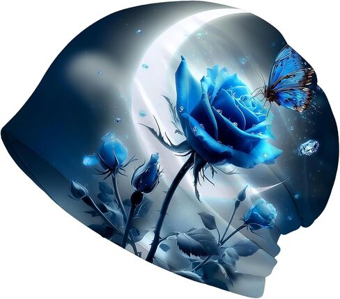 Black Star Women's Slouchy Beanie Hat Cute Turban Hats Cancer Headwear Caps Baggy Skull Sleep Scarf in Saudi Arabia