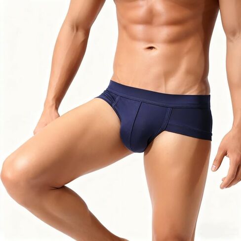 Men's Sexy Briefs Underwear Breathable Boxer Trunks Underpants in Saudi Arabia
