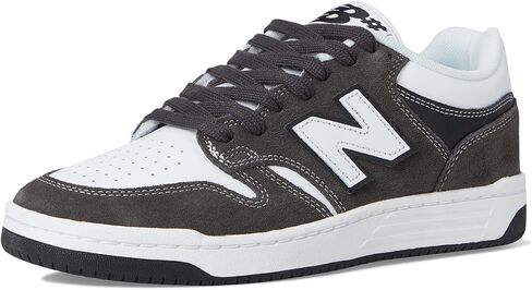 New Balance Unisex 480 Numeric Skate Shoe, Dark Grey/White, 9.5 US Men in Saudi Arabia