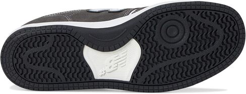 New Balance Unisex 480 Numeric Skate Shoe, Dark Grey/White, 9.5 US Men in Saudi Arabia